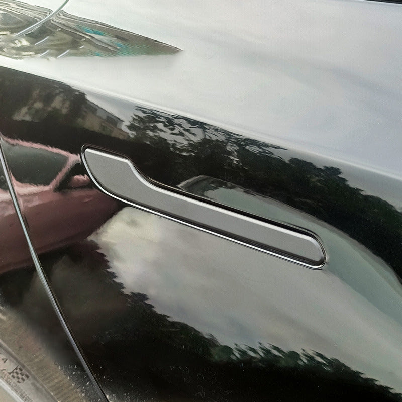 Tesla Model 3/Y Carbon Fiber Door Handle Protection Patch